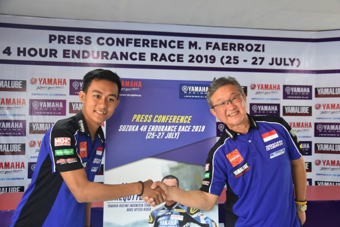 Faeroz Siap Berlaga di Balap Ketahanan Suzuka 4 Hours Endurance