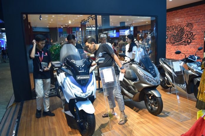4.700 unit motor Honda terjual di Jakarta Fair Kemayoran