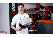 Marquez Pamer Helm Home Race MotoGP 2019 Barcelona Marquez Pamer Helm Khusus MotoGP 2019 Barcelona