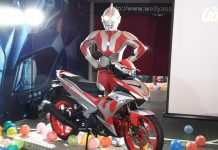 Kembaran Yamaha MX King 150 di Malaysia Punya Edisi Khusus Ultraman Edisi Khusus Ultraman