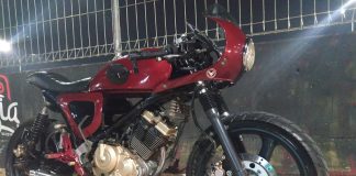 Memodifikasi Suzuki Satria FU150 jadi Cafe Racer