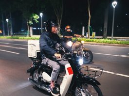 Gaya Modifikasi Honda Super Cub C125 Ananda Omesh, Maskot Tigrehood Gaya Modifikasi Honda Super Cub C125 Ananda Omesh