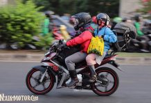 Sepeda Motor Dilarang Berboncengan Selama PSBB Di Jakarta PSBB