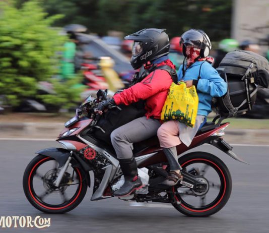 Sepeda Motor Dilarang Berboncengan Selama PSBB Di Jakarta PSBB