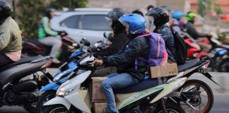 Mudik pakai motor didenda