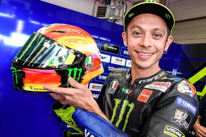 Helm Rossi di MotoGP 2019 Mugello