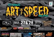 Bintang Tamu Art Of Speed 2019