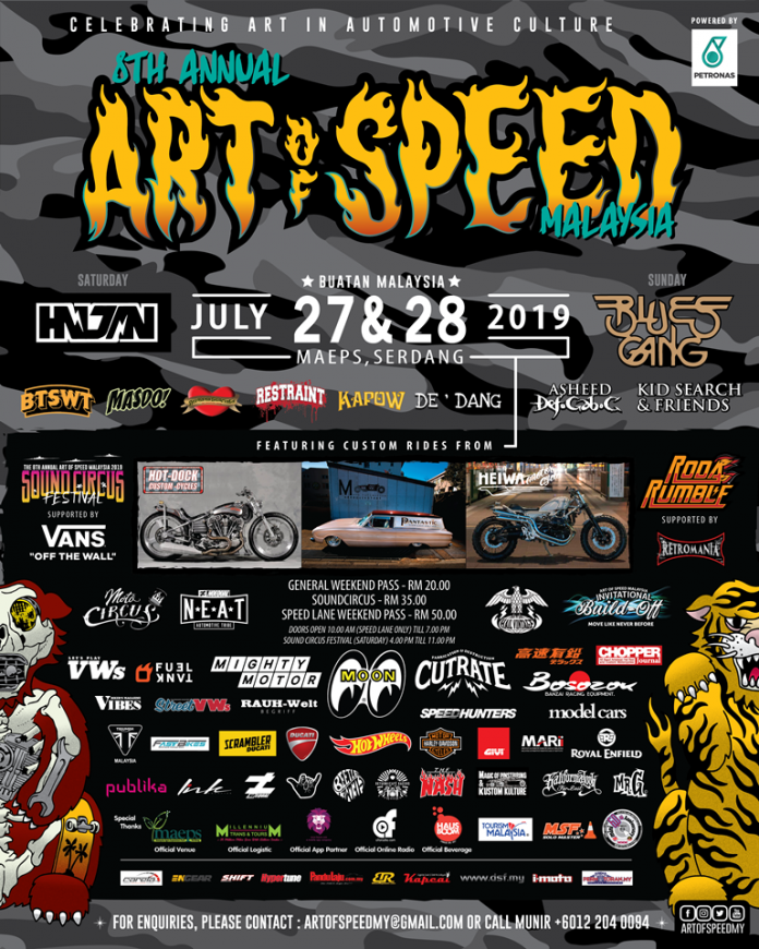 Bintang Tamu Art Of Speed 2019