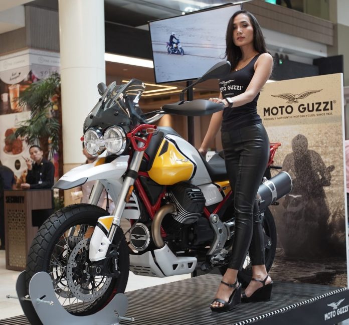 Moto Guzzi V85TT Hadir di Kota Kasablanka