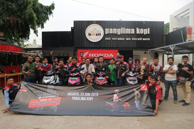 Honda Vario Goes to Campus 2019 Wahana Edukasi Safety Riding dan Bahaya Narkoba