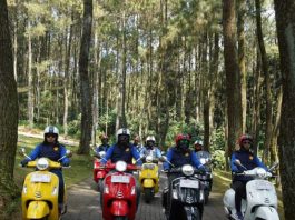 Galeri Media Test Ride Vespa GTS Super 150 i-get ABS Galeri Media Test Ride Vespa GTS Super 150