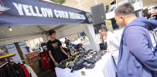 Yellow Corn dan Bell Helmet di Jejak Roda 2019