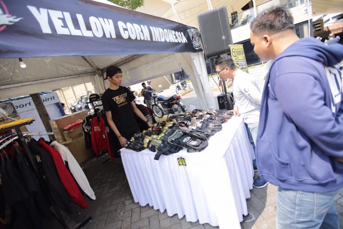 Yellow Corn dan Bell Helmet di Jejak Roda 2019