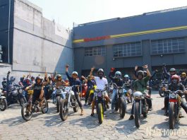 Galeri Satmori Lintas Komunitas ke Jejak Roda 2019 dari Royal Enfield Pejaten Satmori Lintas Komunitas ke Jejak Roda 2019