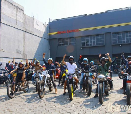 Galeri Satmori Lintas Komunitas ke Jejak Roda 2019 dari Royal Enfield Pejaten Satmori Lintas Komunitas ke Jejak Roda 2019