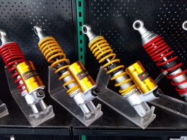 Di Parjo 2019 Scarlet Racing Memperkenalkan Produk Barunya dari Shockabsorber Tabung hingga Pelek Scarlet Racing Memperkenalkan produk barunya