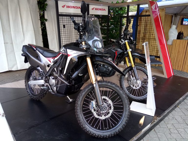 Wahana Pajang Honda CRF 250 Rally dan CRF 150L di Jejak Roda 2019