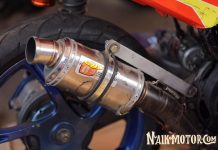 Knalpot CLD C3 Makin Galak di Sirkuit Saat Cuaca Kering dan Panas Knalpot CLD C3