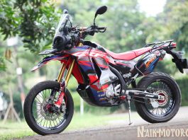 Honda CRF 250 Rally Jadi Supermoto Adventure Ala Bos Pro Speed