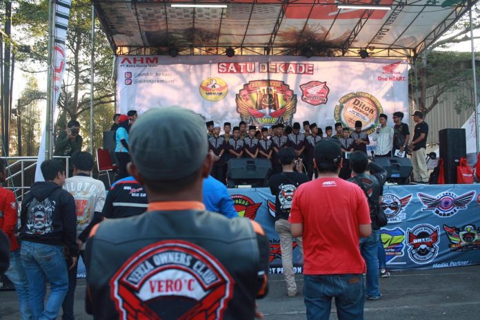 Satu Dekade Paguyuban Motor Honda Bekasi