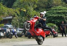 Vespaction, 2 Tahun Sinevespa dengan Pamer Aksi 2 tahun Sinevespa