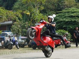 Vespaction, 2 Tahun Sinevespa dengan Pamer Aksi 2 tahun Sinevespa