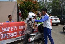Wahana Dukung Operasi Keselamatan Jaya 2019 Kampanyekan di Jalan Wahana Dukung Operasi Keselamatan Jaya 2019