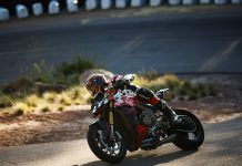 Berakhir Tragis, Kiprah Perdana Ducati Streetfighter V4 di Pikes Peak Hill Climb International Kiprah Perdana Ducati Streetfighter V4