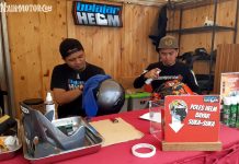 Poles Helm Bayar Suka-suka Hadir di Otobursa 2019 Poles Helm Bayar Suka-suka