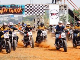 Serunya Main Tanah Flat Track Ducati Indonesia dengan 5 Varian Scrambler main tanah fla track Ducati Indonesia