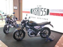 Ini Custom Pabrikan Yamaha XSR155, Masih Skema Retro Classic Custom Pabrikan Yamaha XSR155