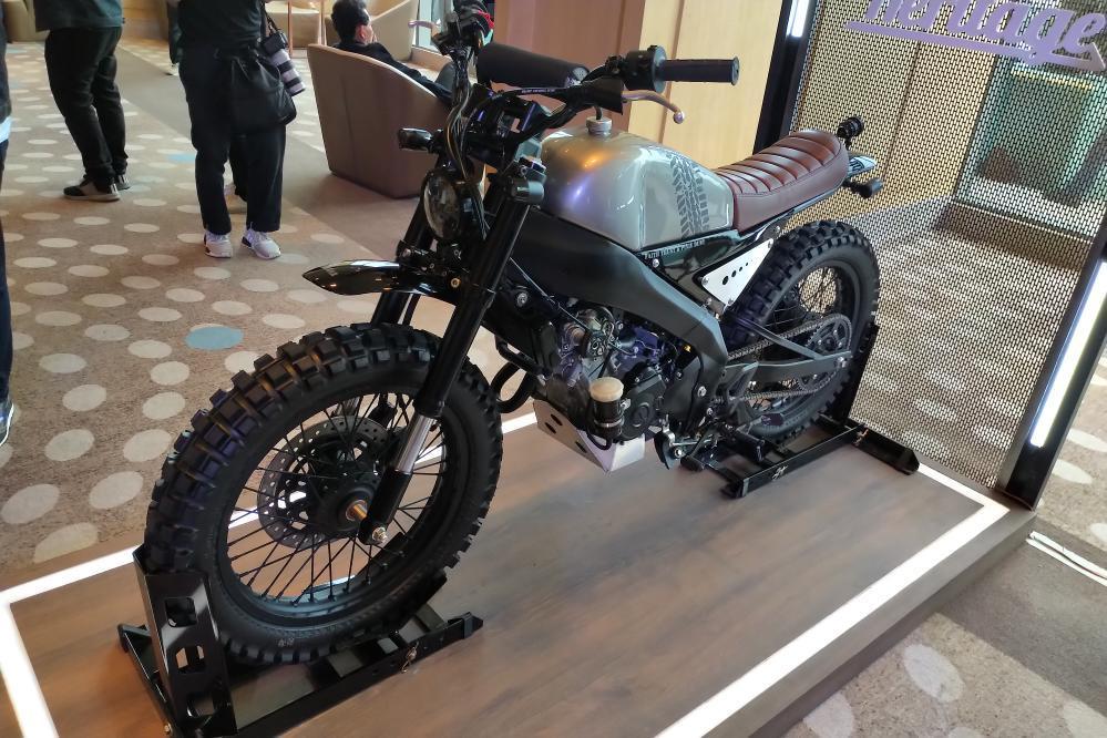 Ямаха скремблер xsr155