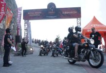 Pembukaan International Royal Enfield Jamboree 2019 dengan Budaya Lokal Pembukaan IREJ 2019