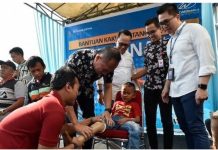 Yayasan Wahana Artha Peduli Disabilitas Sumbang Tangan Kaki Palsu YWA Peduli Disabilitas