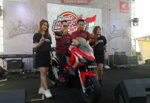 Diinden Seribu Unit, Teaser Honda ADV150 di HMC 2019 Makassar Teaser Honda ADV150