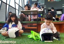 Anjay… Ada Lomba Mewarnai Helm Anak di Otobursa 2019 Lomba Mewarnai Helm Anak