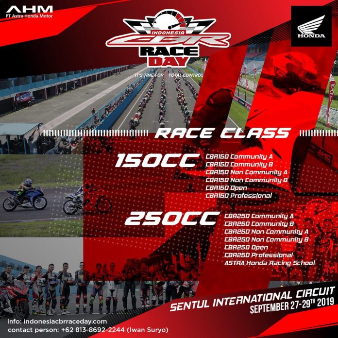 Indonesia CBR Race Day 2019