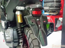 Biar ADV150 Tampil Elegan dengan Body Part Carbon Kabon Part Body Part Carbon ADV150