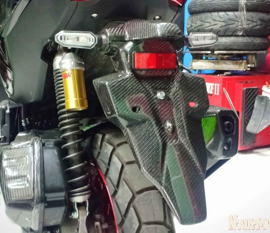 Biar ADV150 Tampil Elegan dengan Body Part Carbon Kabon Part Body Part Carbon ADV150