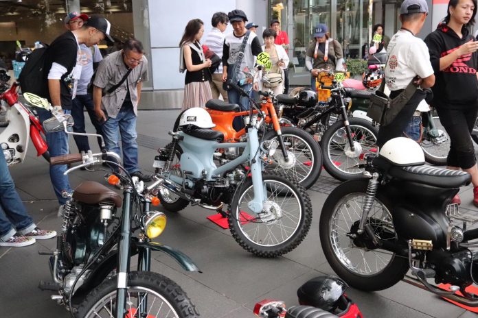 Cafe Cub Meeting Aoyama 2019, Gathering dan Kontes Motor Bebek di Jepang