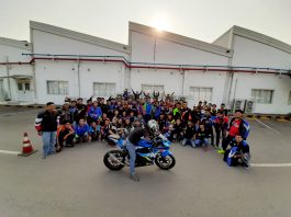 Satria Club Indonesia Ajak Berdefensive Riding Demi Keselamatan Berkendara Defensive and Safety Riding Suzuki