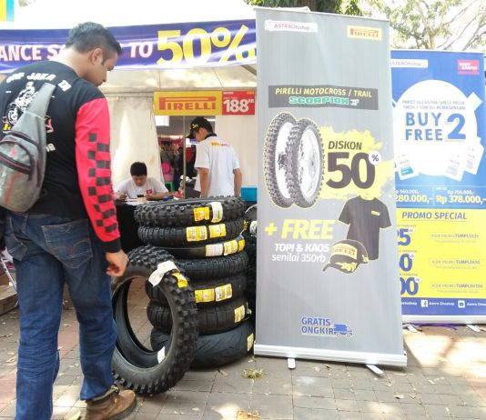 Yuk Serbu, Pirelli di Otobursa Tumplek Blek 2019 Didiskon Hingga 50% Pirelli di Otobursa 2019