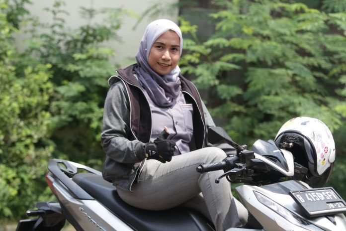 Lady Bikers Rifka Amelia