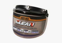 GMA Clean Visor Universal Helm Open Face Dijamin Tahan Gores GMA Clean Visor Universal