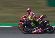 Terulang, Insiden Rossi vs Marquez di QTT MotoGP 2019 Misano QTT MotoGP 2019 Misano