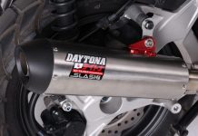 Knalpot Daytona ADV150 Dongkrak Tenaga Hingga 1,2 HP Knalpot Daytona ADV150