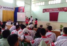 HDC 2019 Medan Tour, Berbagi Ilmu di SMK Binaan Pemprov Sumut HDC 2019 Medan Tour