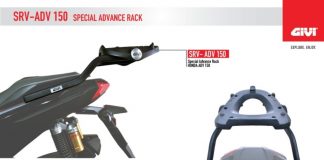 Rack System Givi ADV150