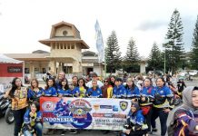 Motoris Wanita LBI Touring ke Jamnas IMI di Lombok Selama 3 Hari LBI Touring Ke Jamnas