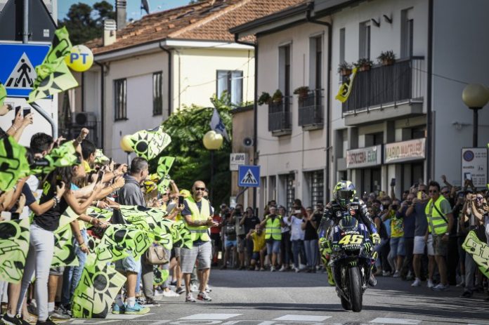 Rossi Kendarai M1 ke Misano